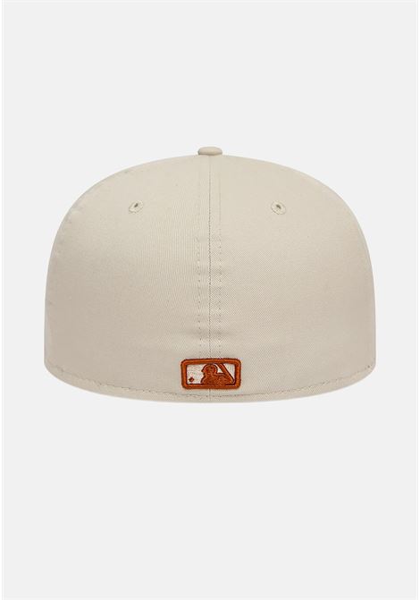 Beige and copper men's and women's cap with copper stitched logo NEW ERA | 60435197.
